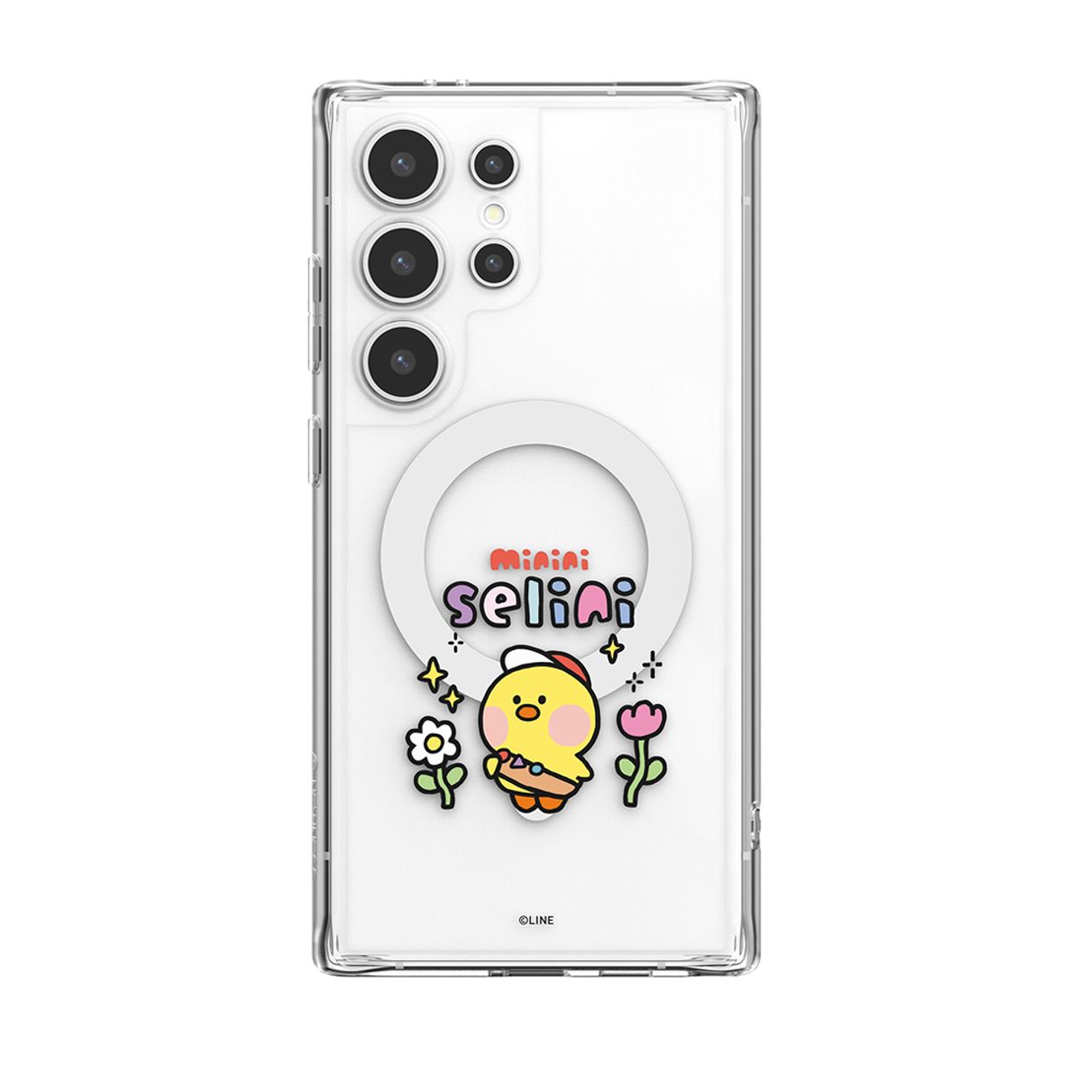 라인프렌즈(LINE FRIENDS) 라인프렌즈 미니니 맥세이프 케이스 갤럭시 S24 플러스 울트라