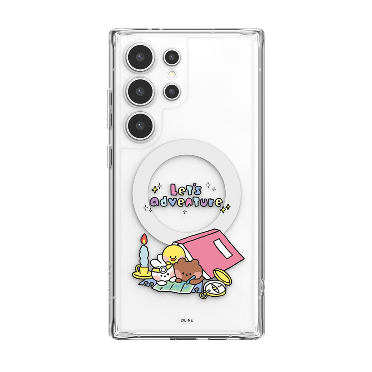 라인프렌즈(LINE FRIENDS) 라인프렌즈 미니니 맥세이프 케이스 갤럭시 S24 플러스 울트라