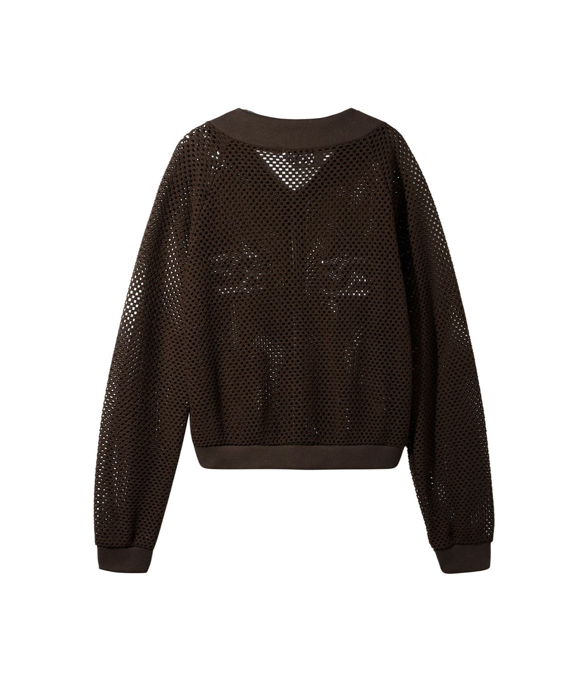길라아카이브(GILAARCHIVE) SYMBOL MESH JERSEY ZIP-UP_BR