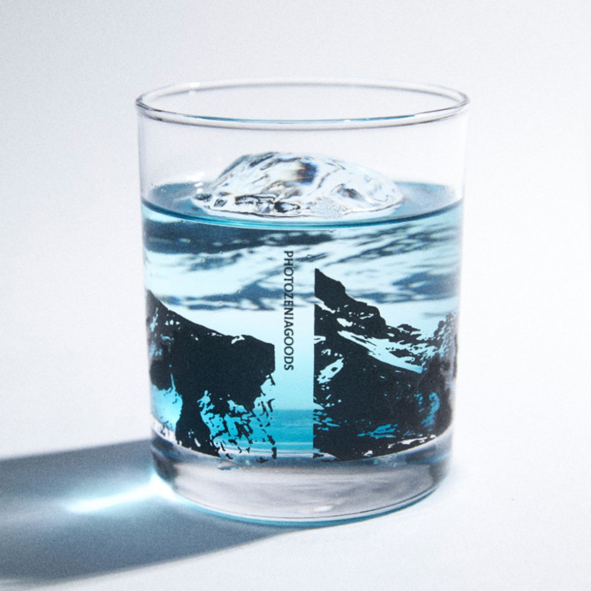 포토제니아굿즈(PHOTOZENIA GOODS) 스위스 마운틴 온더락 글라스 (290ml)