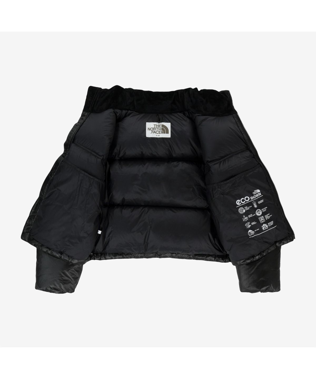 노스페이스(THE NORTH FACE) NJ1DR85J 화이트라벨 여성 노벨티 눕시 RDS 다운 자켓 BLACK
