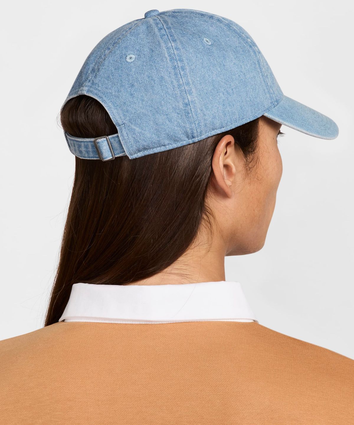 나이키(NIKE) 클럽 언스트럭처 데님 캡 - 에게안 스톰:썬더 블루:화이트 / HF0383-429