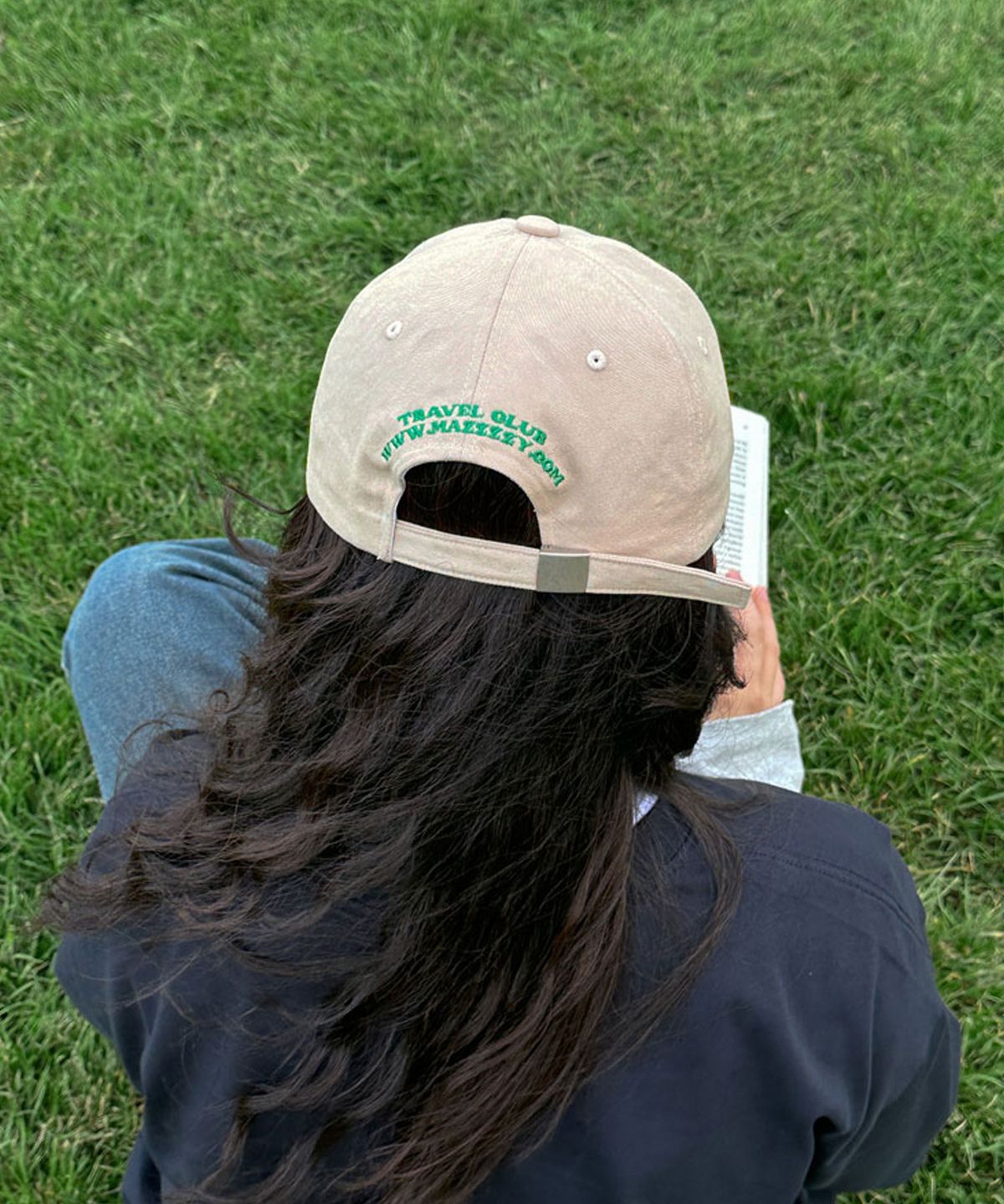 마찌(MAZZZZY) love, life, travel Cap (3 colors)