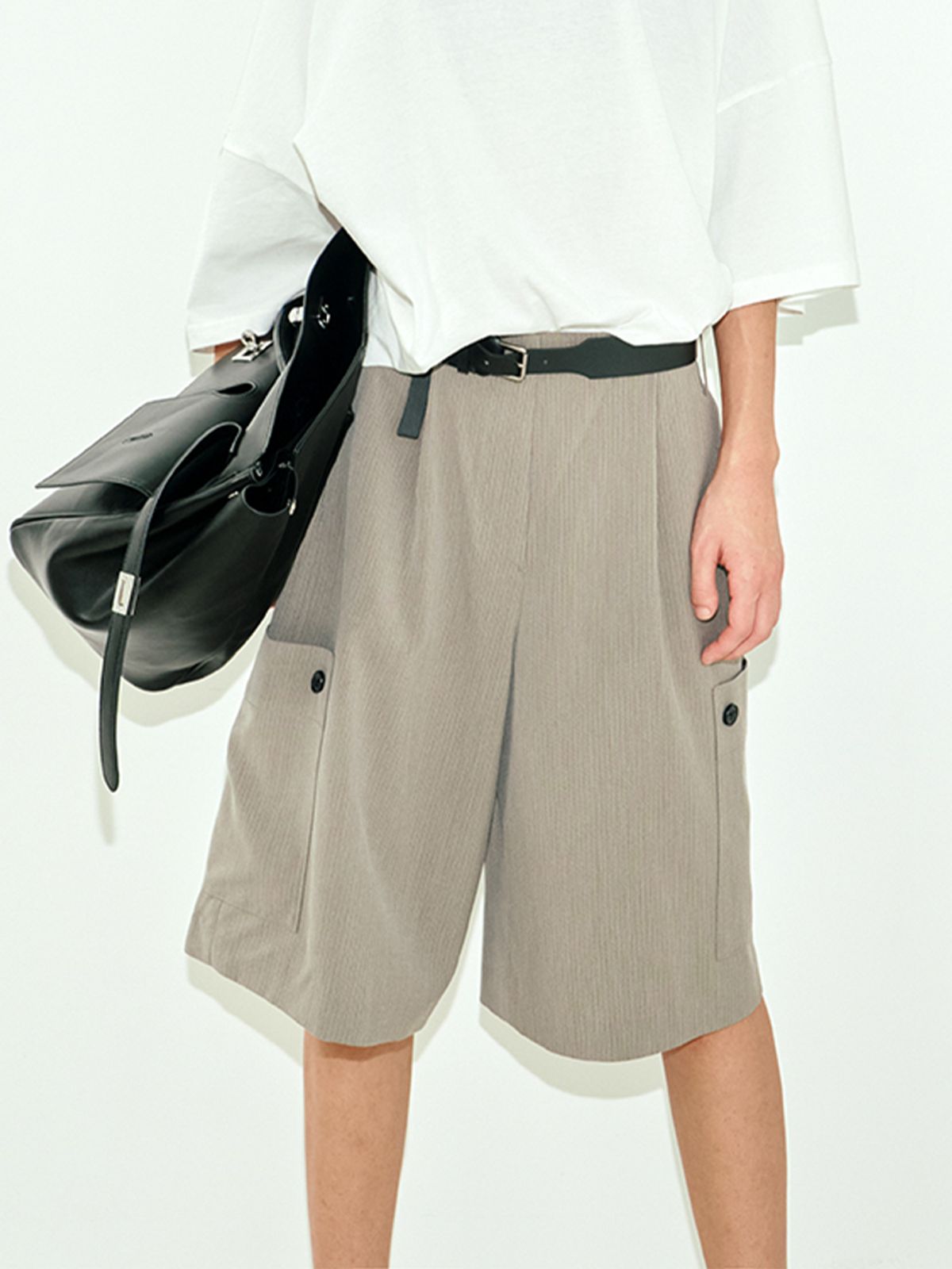 위메농(OUI MAIS NON) Classic cargo pants