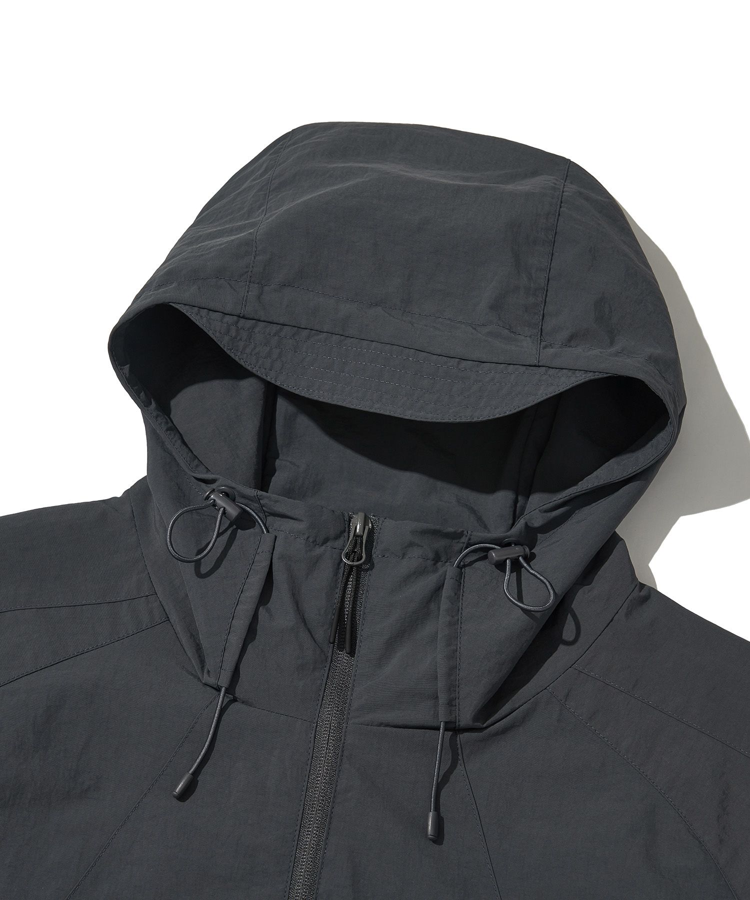 ジャケット Urbandtype. Curved Raglan WindbreakerGray UBDFJP002GR MUSINSA | URBANDTYPE Curved Raglan Windbreaker_Charcoal