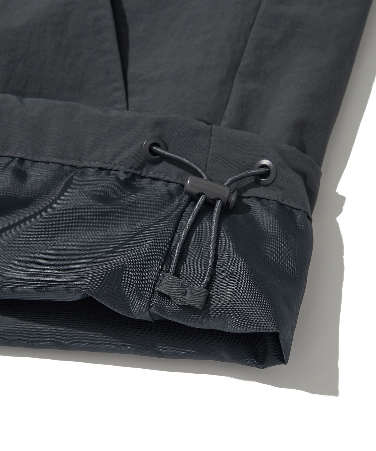 MUSINSA | URBANDTYPE Curved Raglan Windbreaker_Charcoal