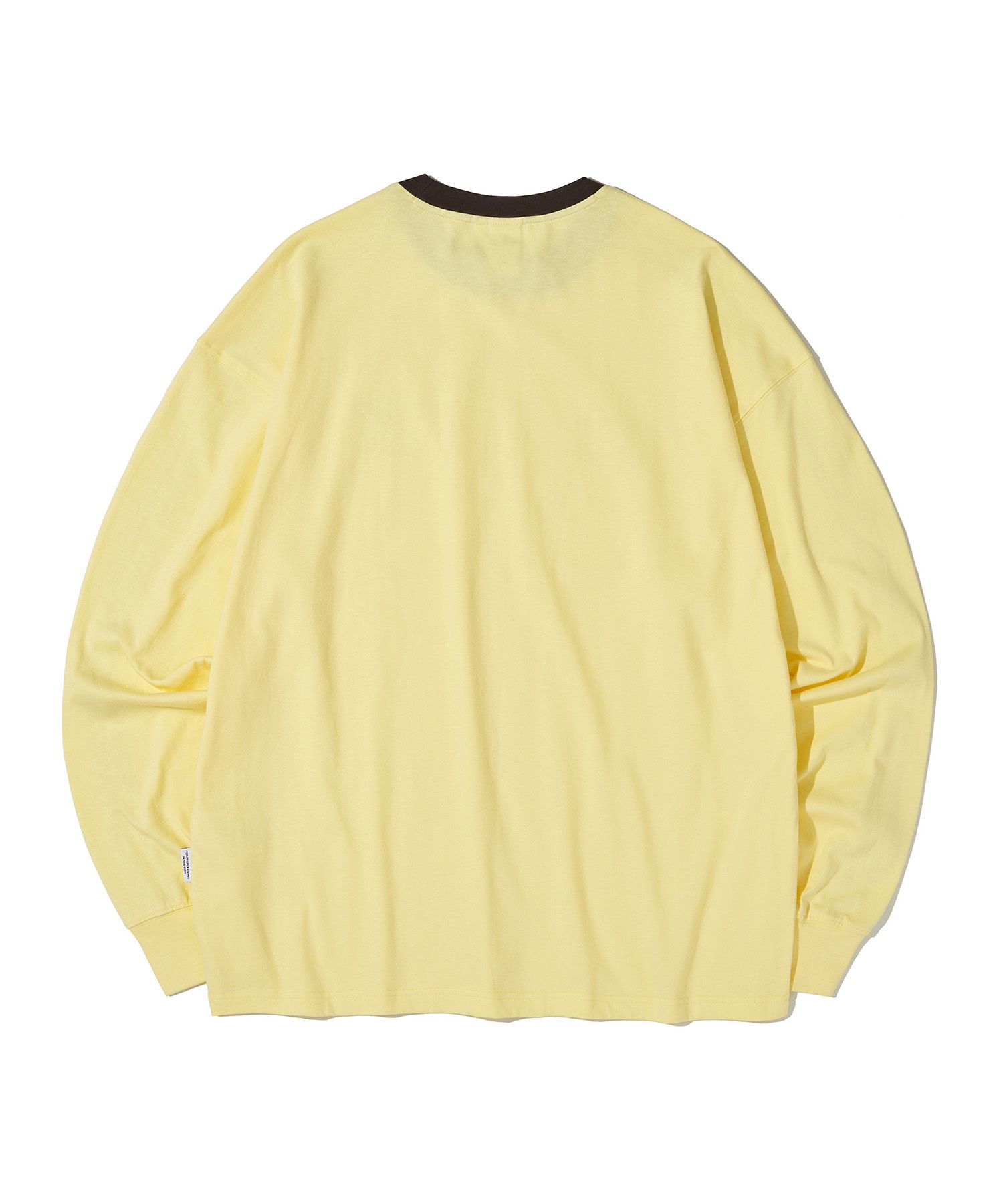 MUSINSA公式 | URBANDTYPE Football Jersey Long Sleeve_Yellow
