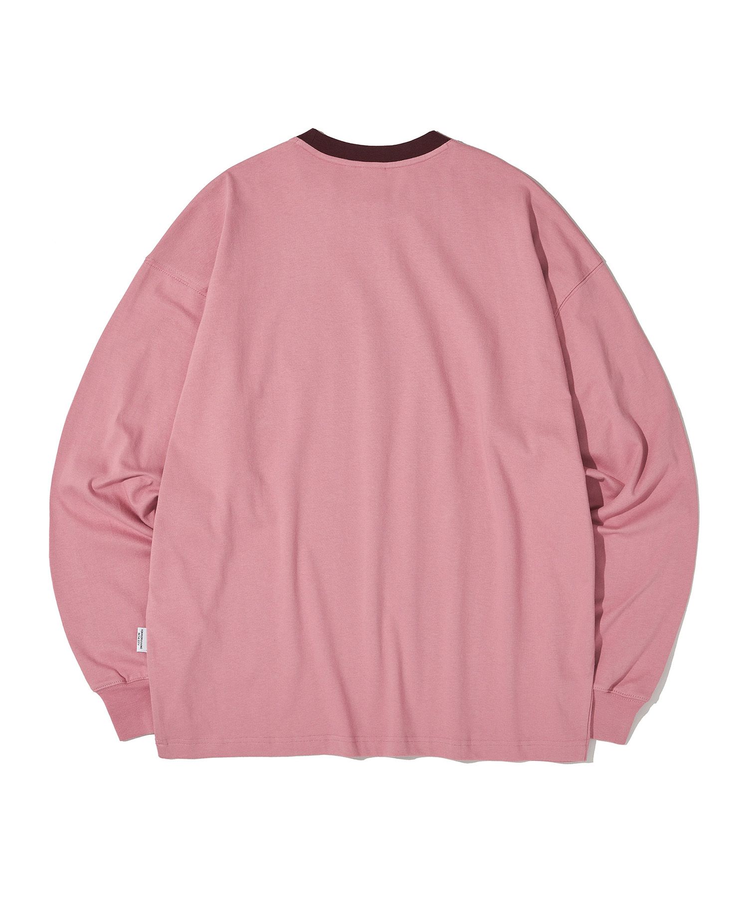 ★Urbandtype.★ Football Jersey Long Sleeve Pink ☆Urbandtype.☆ Football Jersey Long Sleeve Pink (Urbandtype