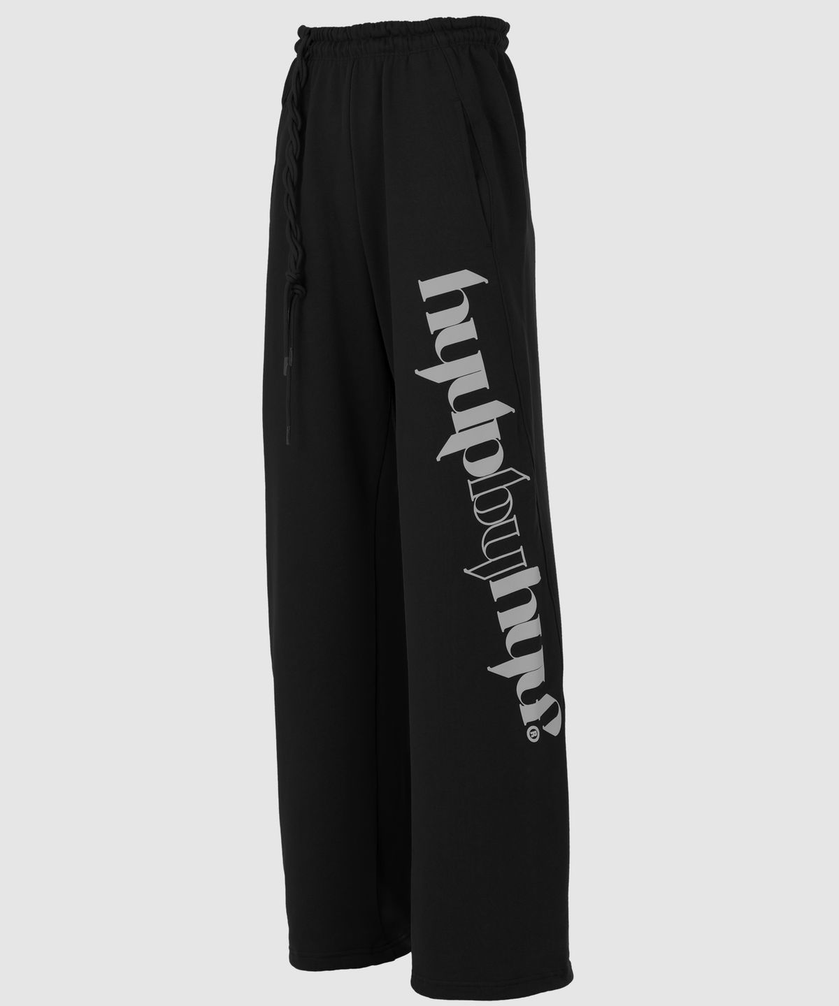 혀프 바이 혀프(HYUP BY HYUF) STRING JOGGER _BLACK