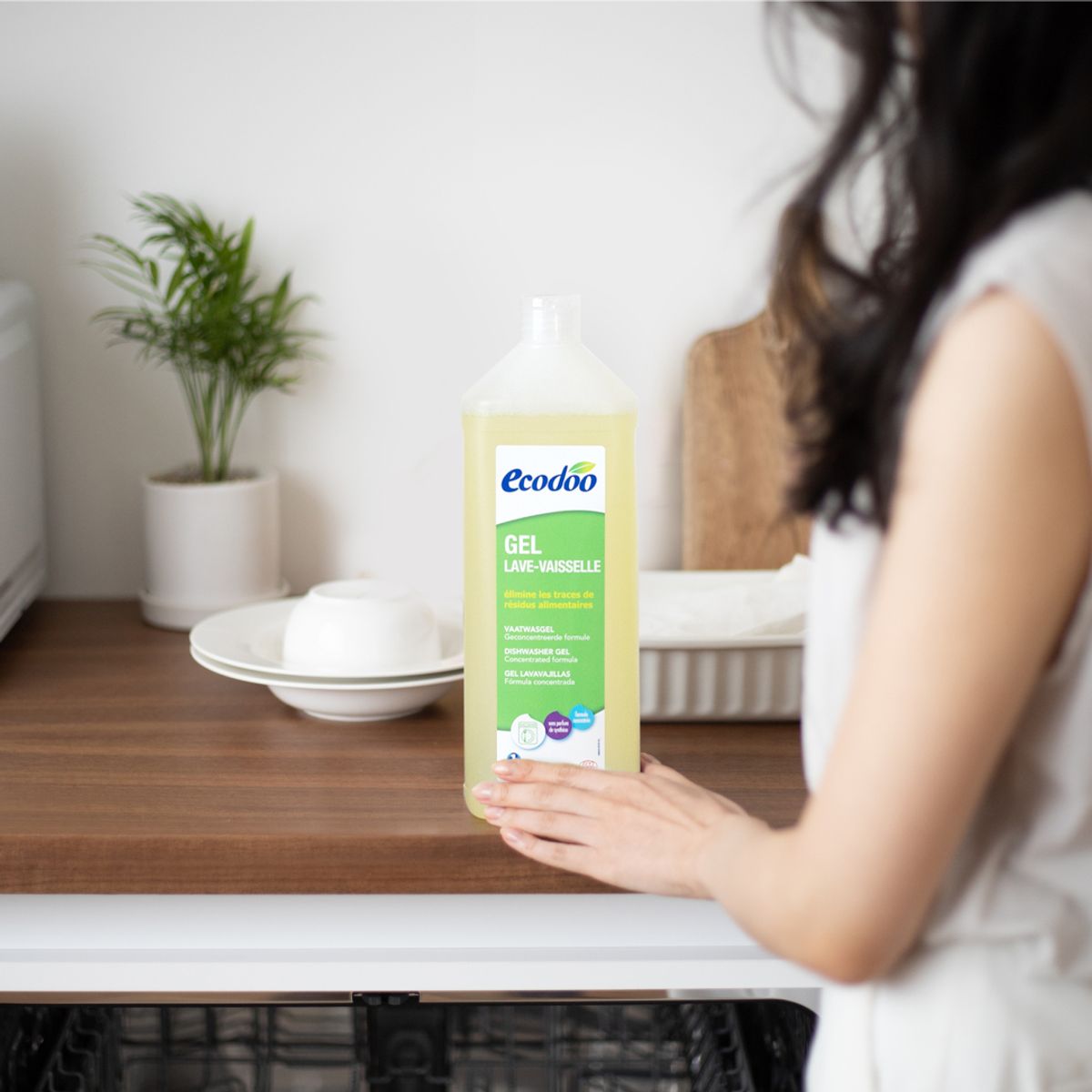 에코두(ECODOO) 식기세척기세제 액상형 1000ml + 린스 500ml