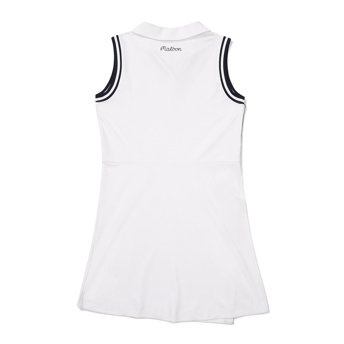 말본 골프(MALBON GOLF) 사이드 슬릿 롱 슬리브리스 WHITE (WOMAN)