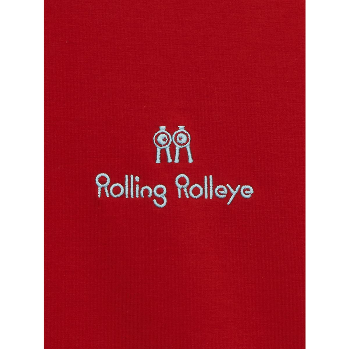 롤링롤라이(ROLLINGROLLEYE) 롤롤 플래그 딥레드 스크린 티셔츠 Roll Roll Flag Deep Red Screen T-shirt