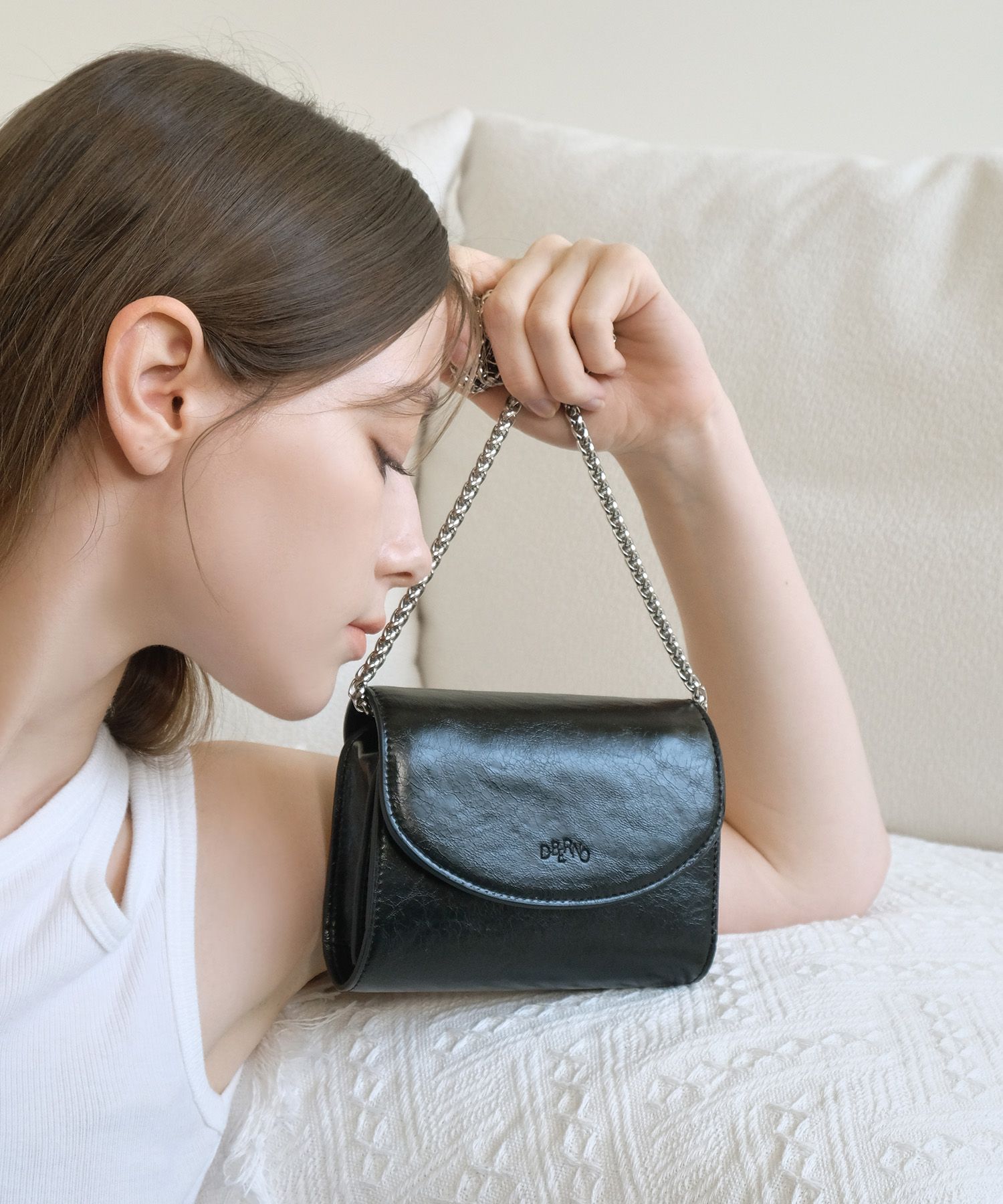 dberno★ミニトラベルパスポートバッグTRAVEL PASSPORT BAG MUSINSA | DBERNO [Chain Strap Included] Travel Passport Bag
