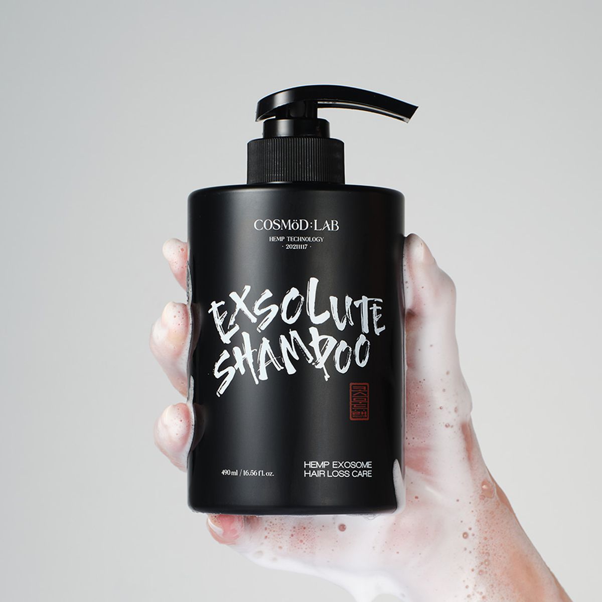 코스무드랩(COSMOODLAB) 코스무드 엑소좀 탈모 케어 샴푸 490ml