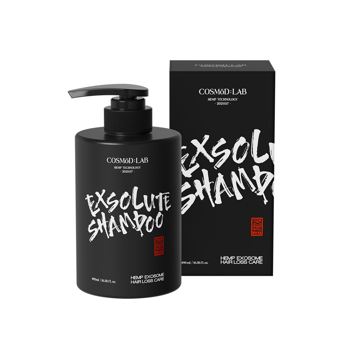 코스무드랩(COSMOODLAB) 코스무드 엑소좀 탈모 케어 샴푸 490ml