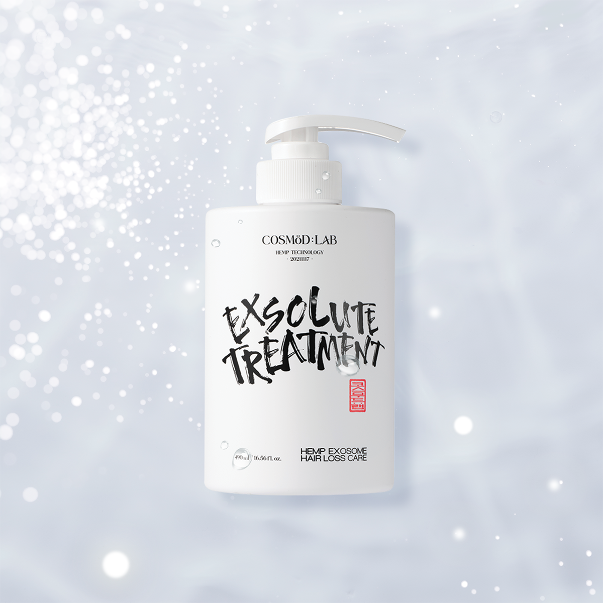 코스무드랩(COSMOODLAB) 코스무드 엑소좀 탈모 케어 트리트먼트 490ml