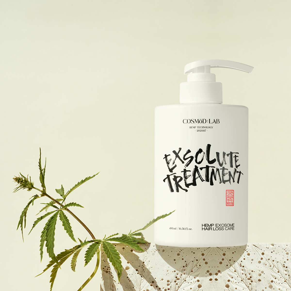 코스무드랩(COSMOODLAB) 코스무드 엑소좀 탈모 케어 트리트먼트 490ml