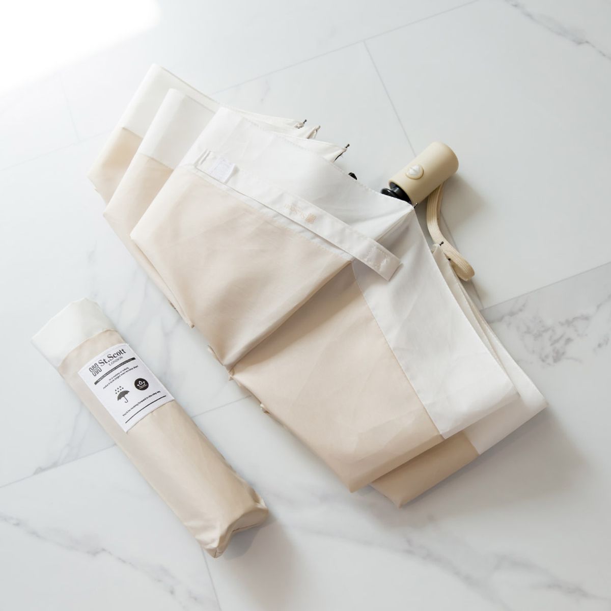 세인트스코트 우산(SAINT SCOTT UMBRELLA) 3단 레이어 전자동 투톤 우산  - 7COLOR
