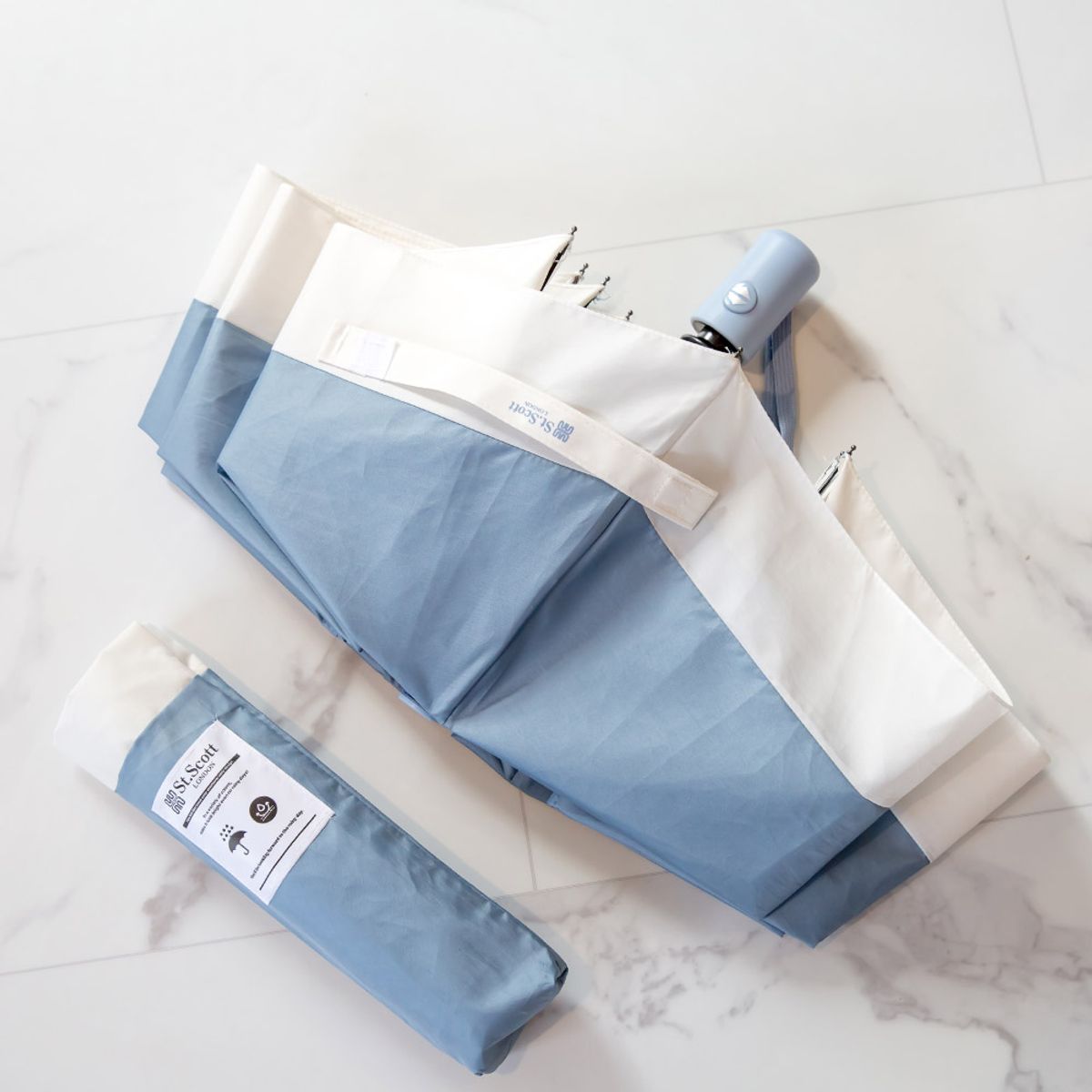 세인트스코트 우산(SAINT SCOTT UMBRELLA) 3단 레이어 전자동 투톤 우산  - 7COLOR