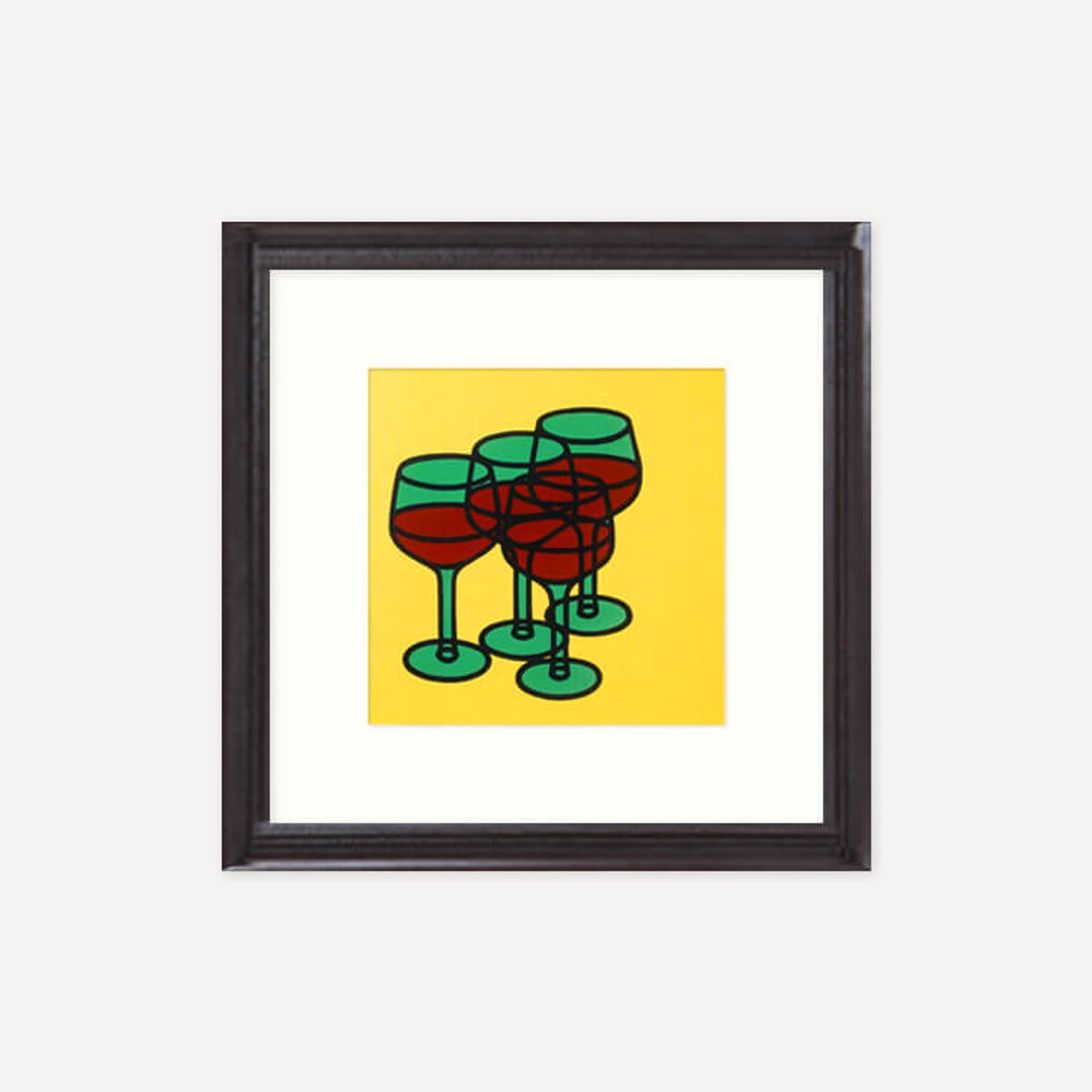 그릿시즌(GREET SEASON) 패트릭 콜필드 Wine Glasses, 1969 (액자 포함)