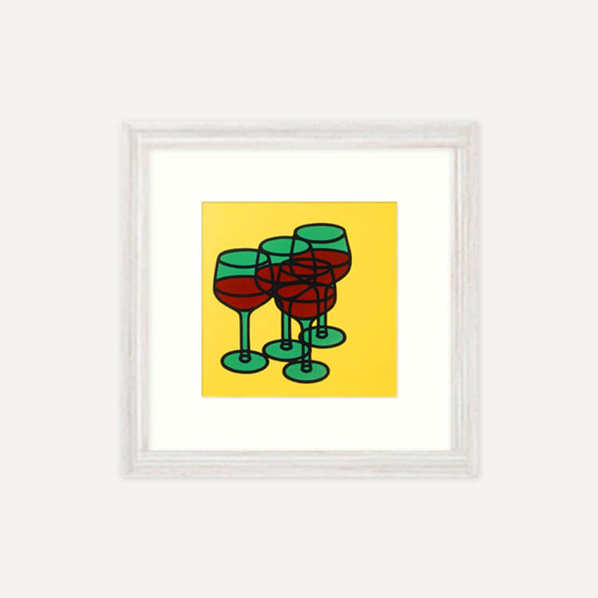 그릿시즌(GREET SEASON) 패트릭 콜필드 Wine Glasses, 1969 (액자 포함)