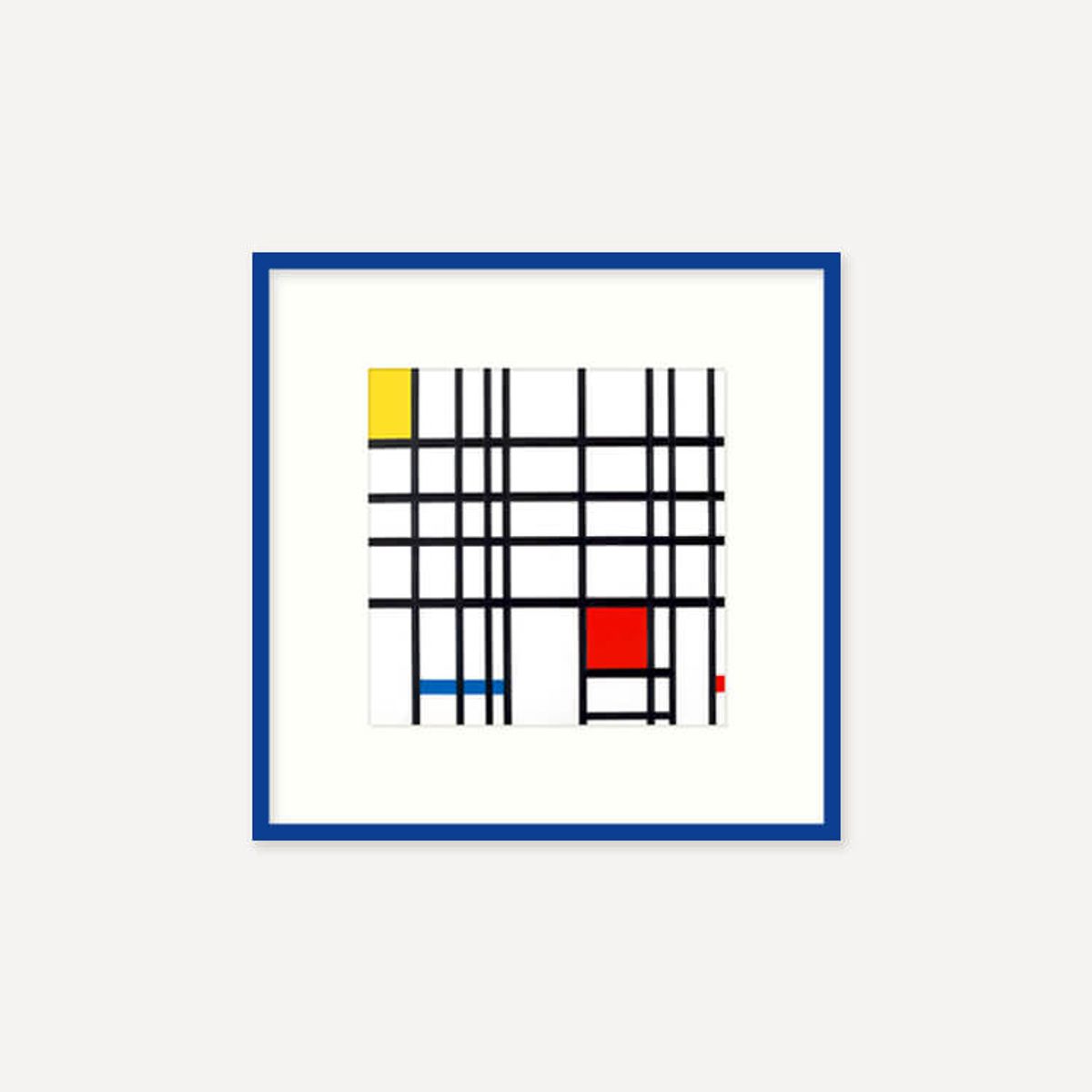 그릿시즌(GREET SEASON) 피에트 몬드리안 Composition with Yellow, Blue and Red, 1942 (액자 포함)
