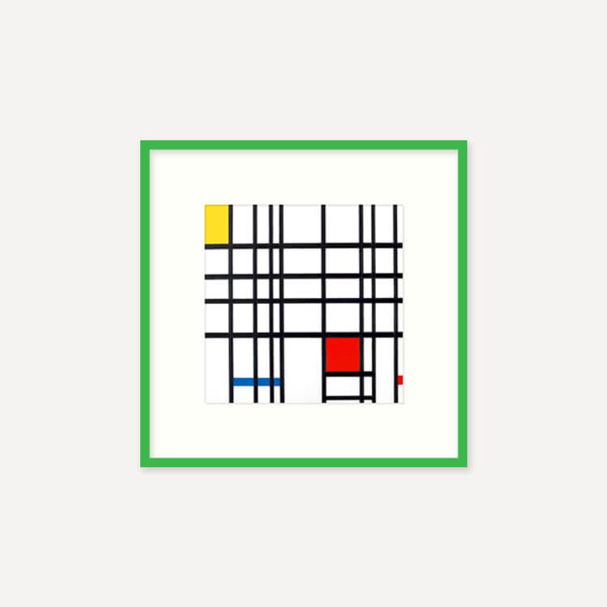 그릿시즌(GREET SEASON) 피에트 몬드리안 Composition with Yellow, Blue and Red, 1942 (액자 포함)