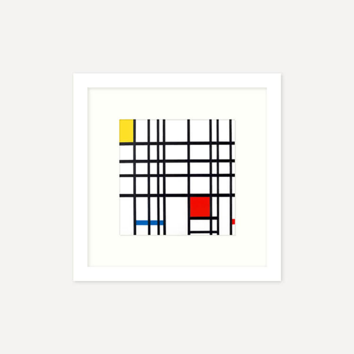 그릿시즌(GREET SEASON) 피에트 몬드리안 Composition with Yellow, Blue and Red, 1942 (액자 포함)