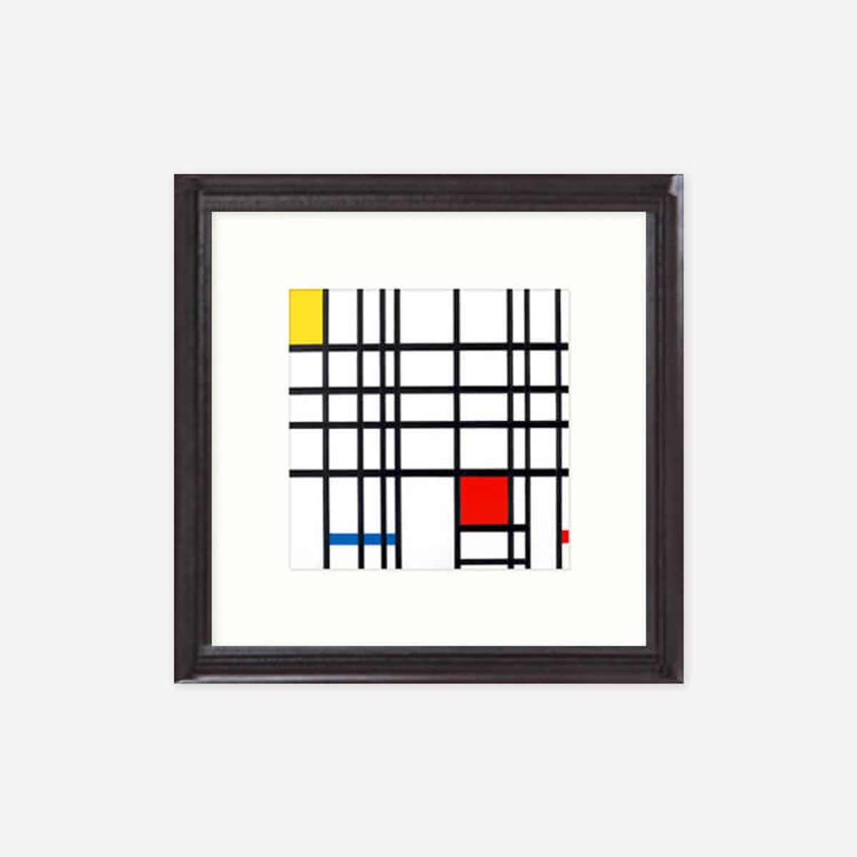 그릿시즌(GREET SEASON) 피에트 몬드리안 Composition with Yellow, Blue and Red, 1942 (액자 포함)