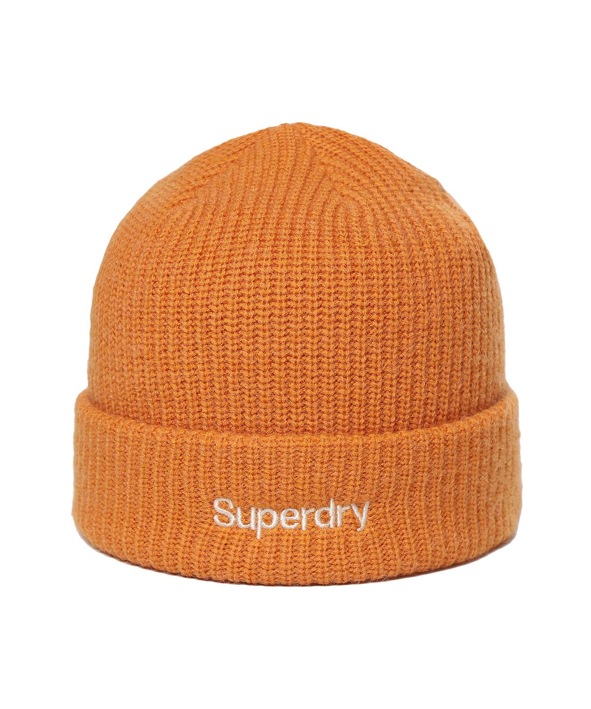 슈퍼드라이(SUPERDRY) 에센셜 베이직 로고 비니 오렌지