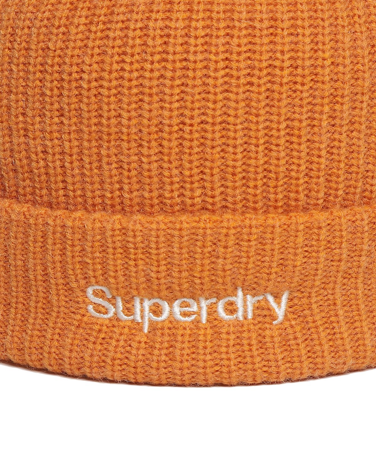 슈퍼드라이(SUPERDRY) 에센셜 베이직 로고 비니 오렌지