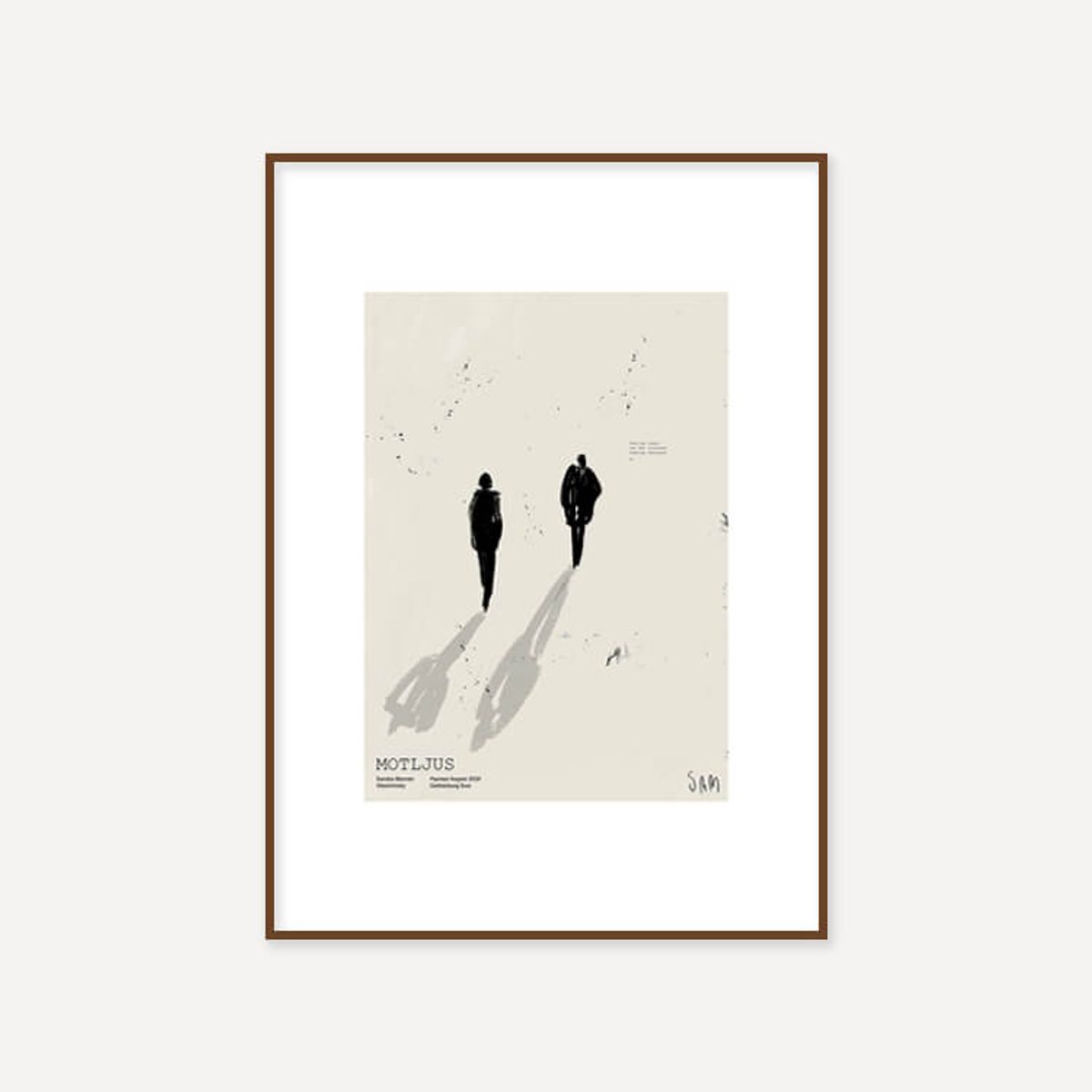 그릿시즌(GREET SEASON) 산드라 블로멘 마스차인스키 Motljus (액자 포함)