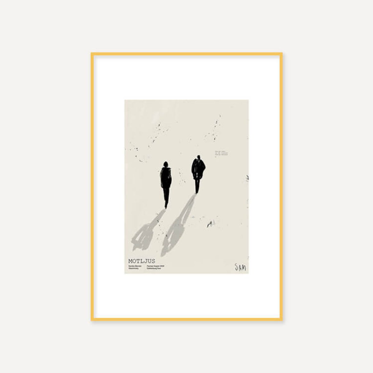 그릿시즌(GREET SEASON) 산드라 블로멘 마스차인스키 Motljus (액자 포함)