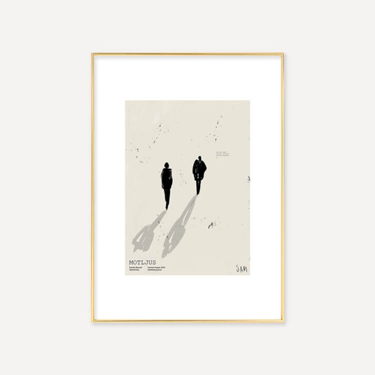 그릿시즌(GREET SEASON) 산드라 블로멘 마스차인스키 Motljus (액자 포함)