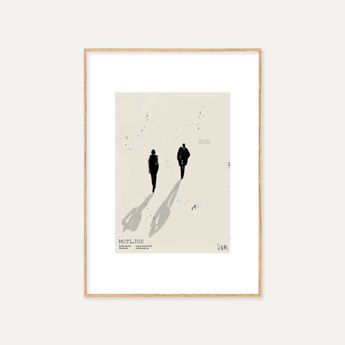 그릿시즌(GREET SEASON) 산드라 블로멘 마스차인스키 Motljus (액자 포함)