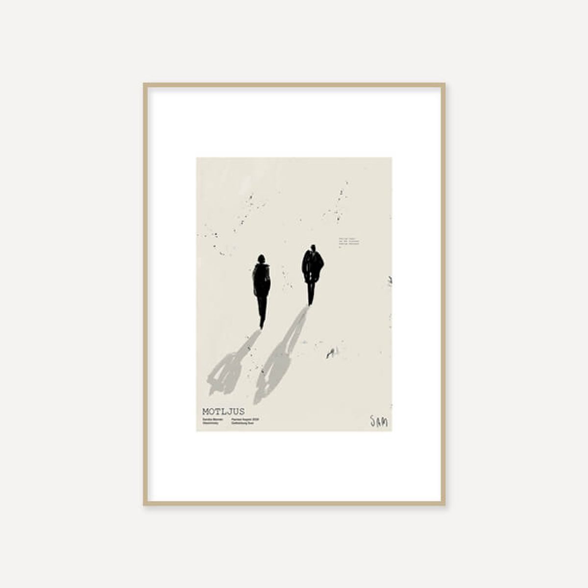 그릿시즌(GREET SEASON) 산드라 블로멘 마스차인스키 Motljus (액자 포함)