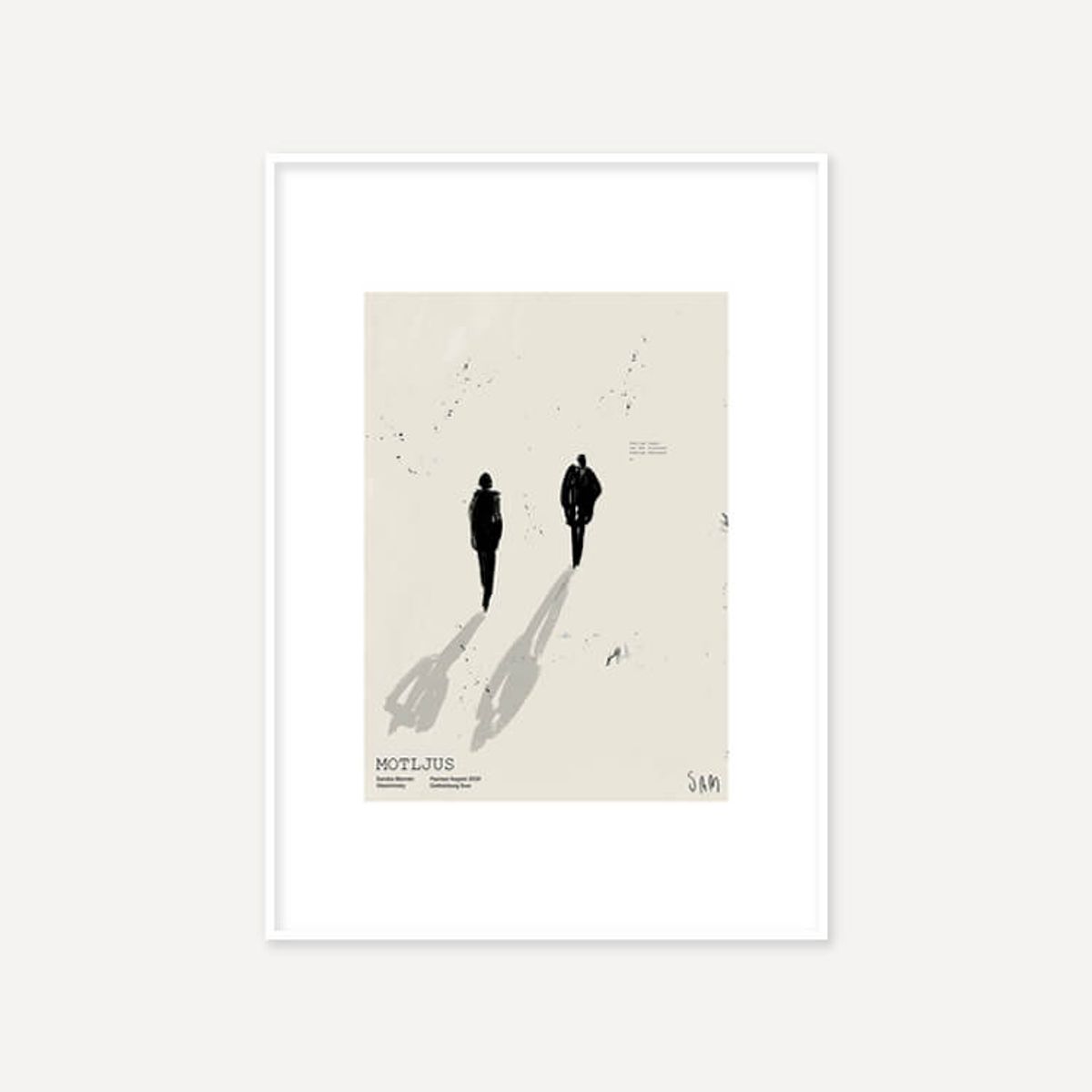 그릿시즌(GREET SEASON) 산드라 블로멘 마스차인스키 Motljus (액자 포함)