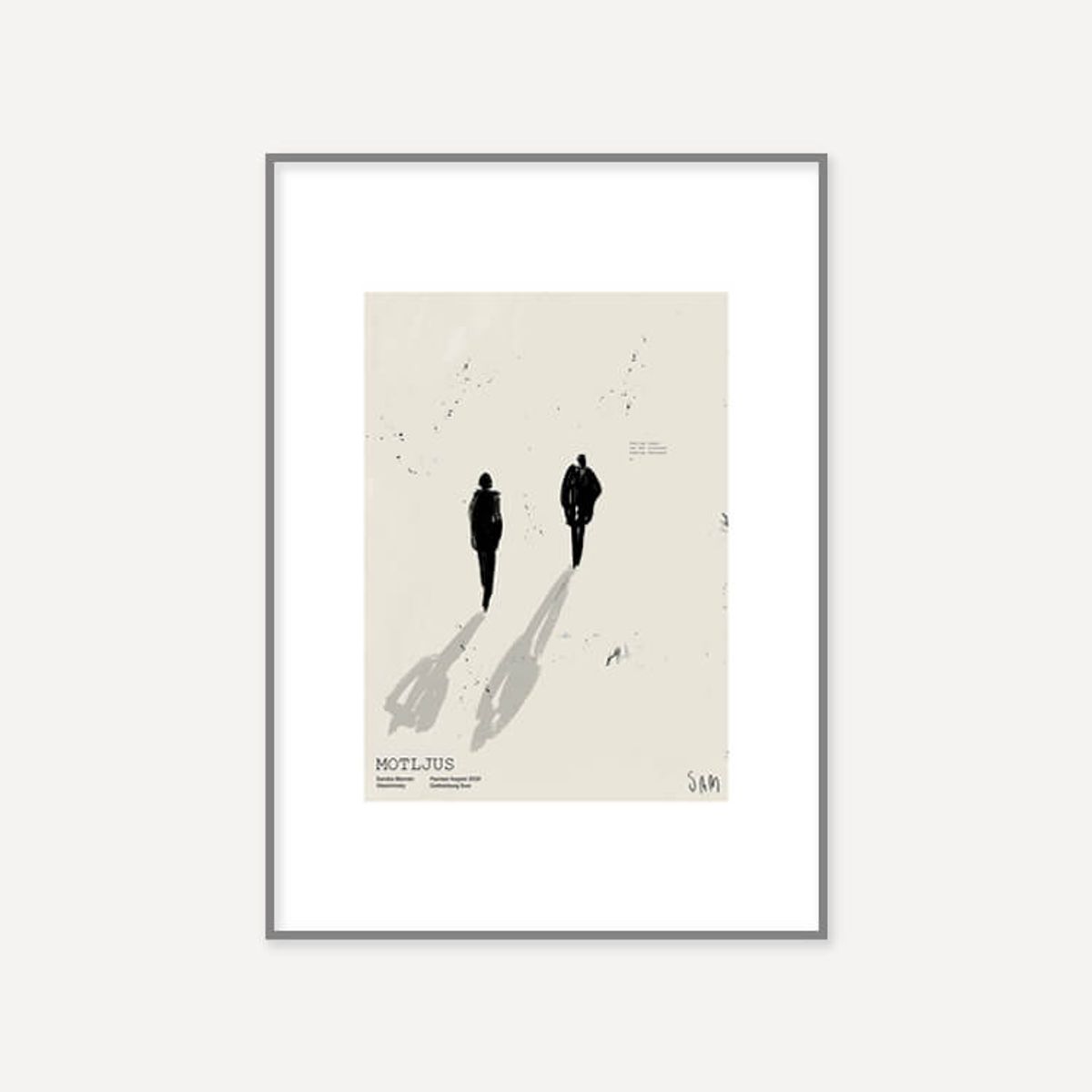 그릿시즌(GREET SEASON) 산드라 블로멘 마스차인스키 Motljus (액자 포함)