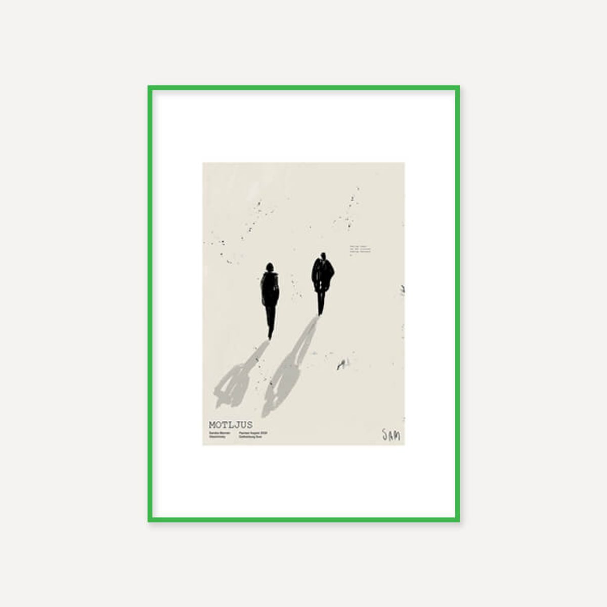그릿시즌(GREET SEASON) 산드라 블로멘 마스차인스키 Motljus (액자 포함)