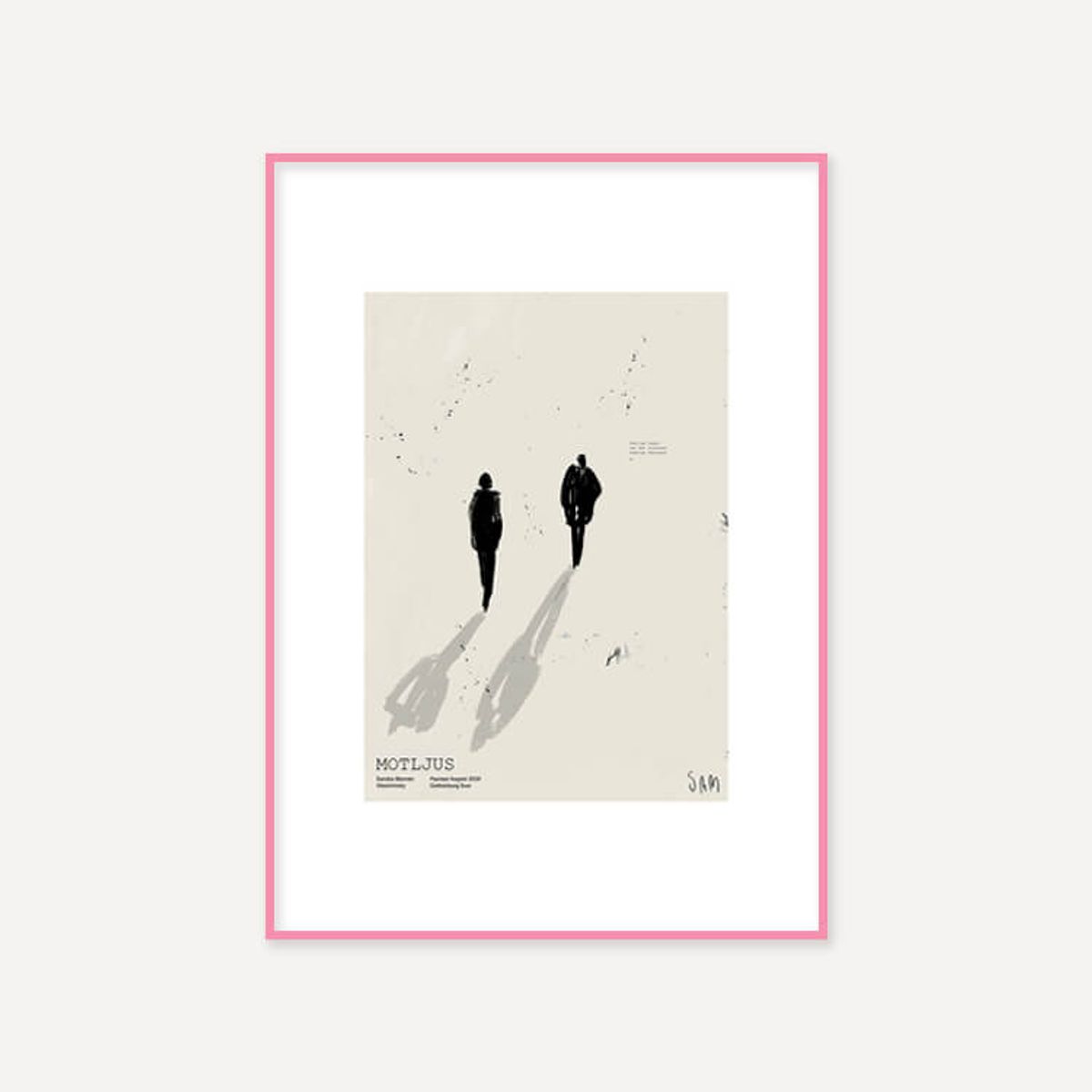 그릿시즌(GREET SEASON) 산드라 블로멘 마스차인스키 Motljus (액자 포함)