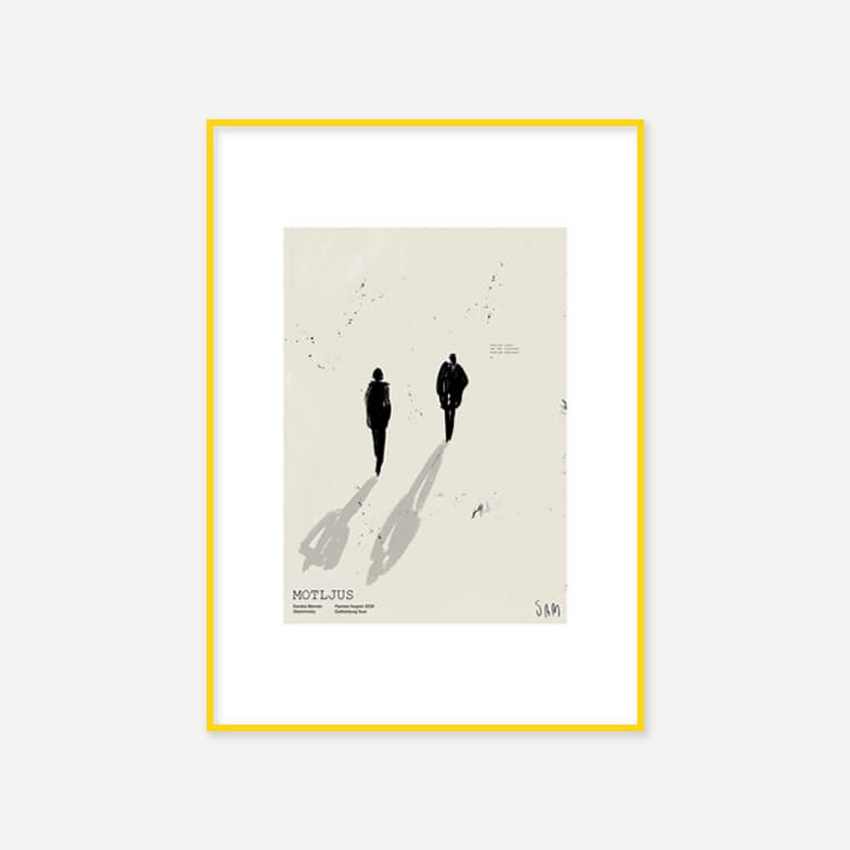 그릿시즌(GREET SEASON) 산드라 블로멘 마스차인스키 Motljus (액자 포함)