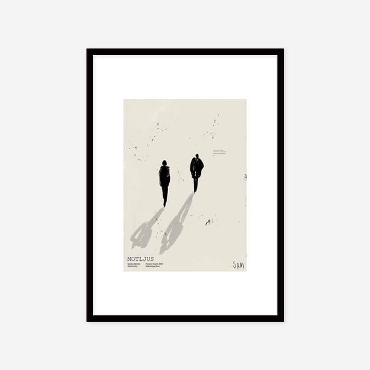 그릿시즌(GREET SEASON) 산드라 블로멘 마스차인스키 Motljus (액자 포함)