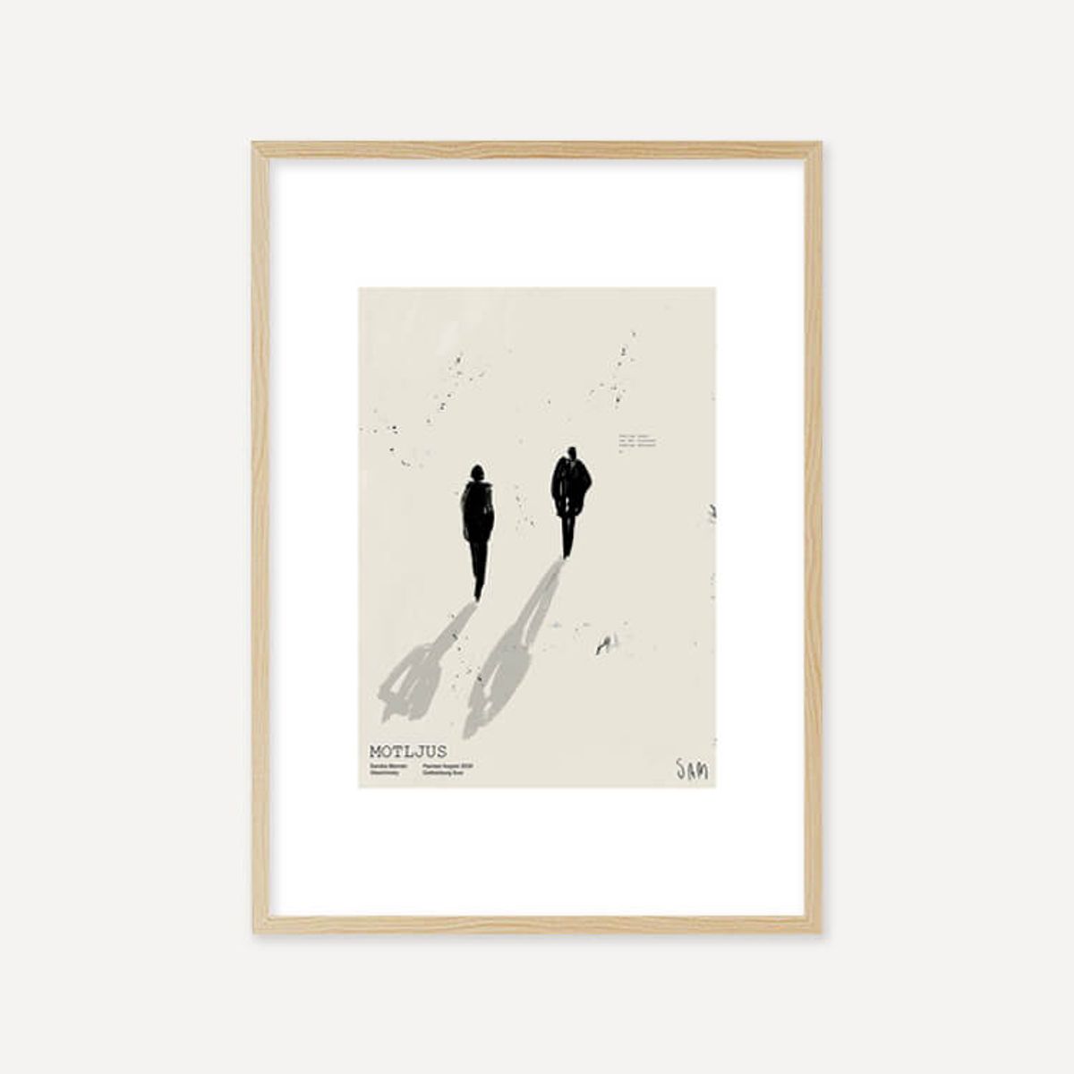 그릿시즌(GREET SEASON) 산드라 블로멘 마스차인스키 Motljus (액자 포함)