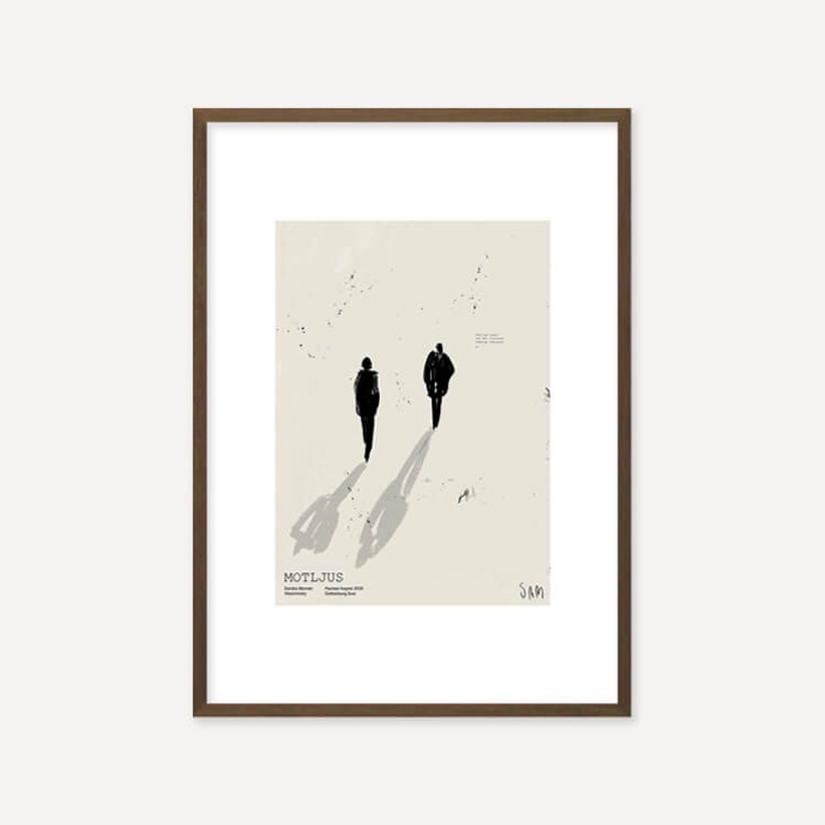 그릿시즌(GREET SEASON) 산드라 블로멘 마스차인스키 Motljus (액자 포함)