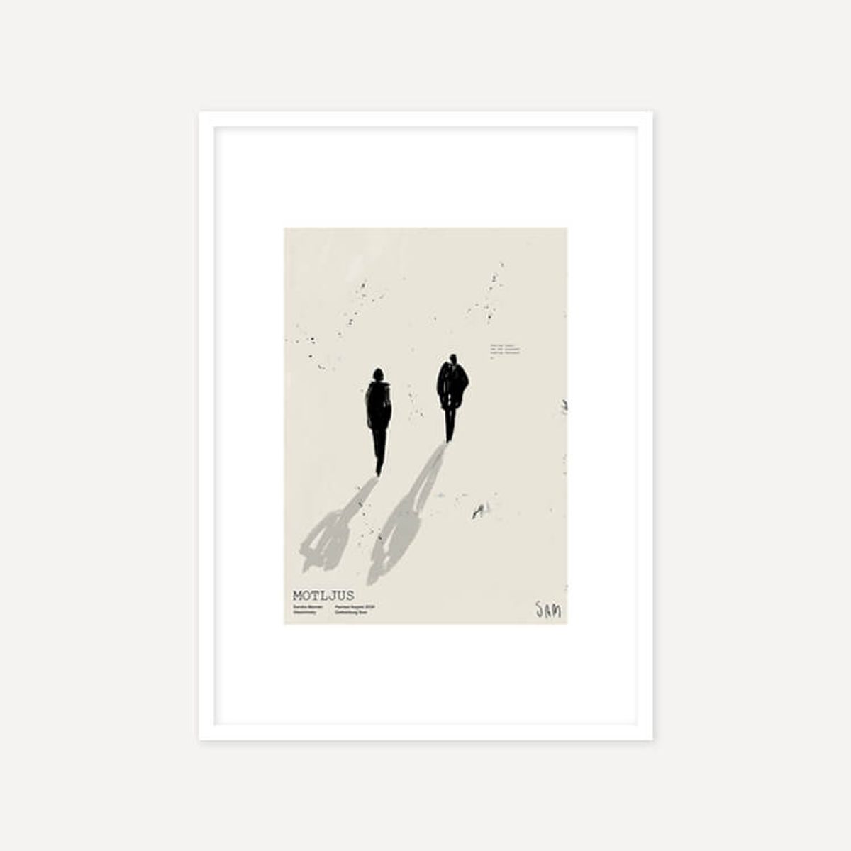 그릿시즌(GREET SEASON) 산드라 블로멘 마스차인스키 Motljus (액자 포함)