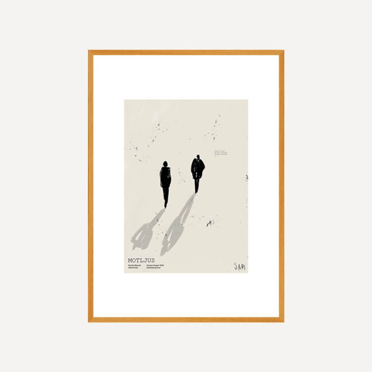 그릿시즌(GREET SEASON) 산드라 블로멘 마스차인스키 Motljus (액자 포함)