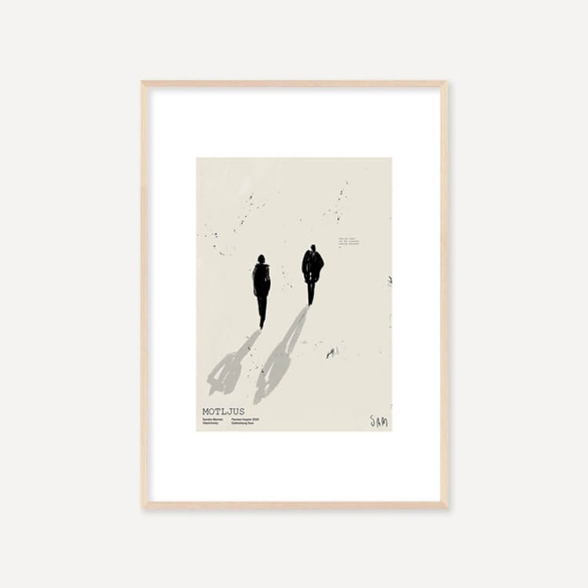 그릿시즌(GREET SEASON) 산드라 블로멘 마스차인스키 Motljus (액자 포함)