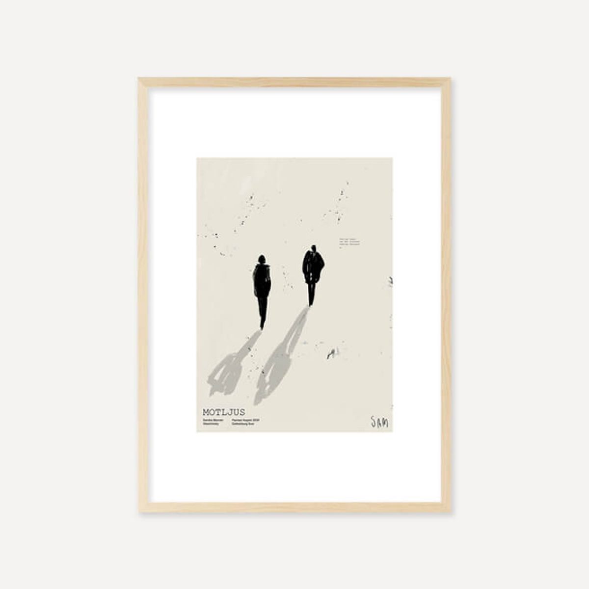 그릿시즌(GREET SEASON) 산드라 블로멘 마스차인스키 Motljus (액자 포함)