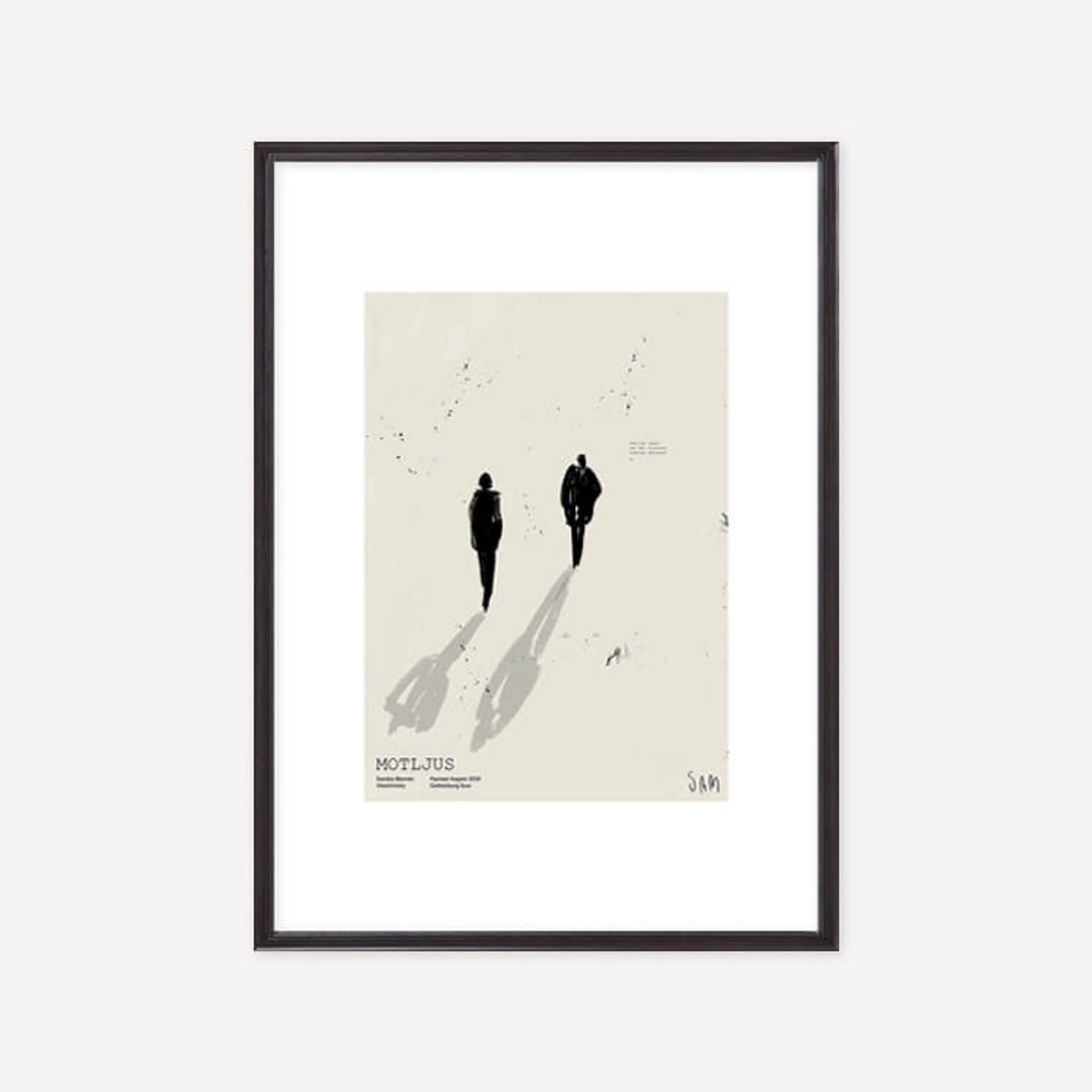 그릿시즌(GREET SEASON) 산드라 블로멘 마스차인스키 Motljus (액자 포함)