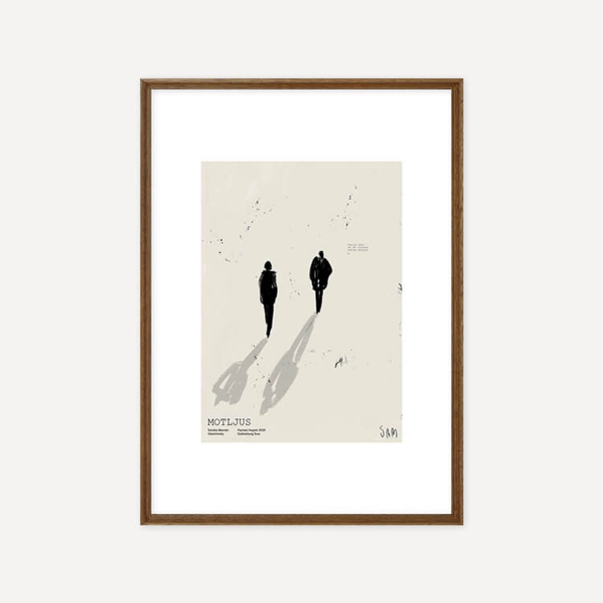그릿시즌(GREET SEASON) 산드라 블로멘 마스차인스키 Motljus (액자 포함)